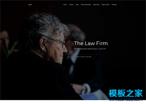 精品大气律师法务团队企业官网模板