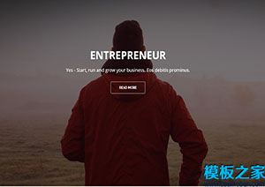 Startup大气商业化多用途响应式html5布局网站模板