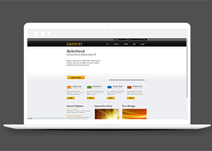 缤纷彩色风格小图标模块化服务介绍企业宣传网站模板