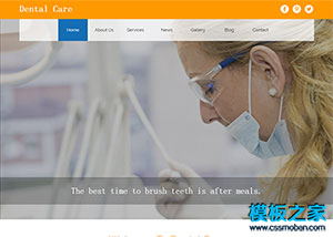醫院醫療科技整站bootstrap網站模板