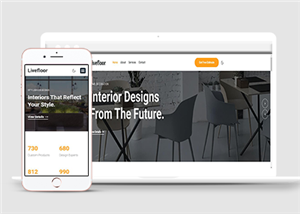 灰色高級色設計創意企業html5模板下載